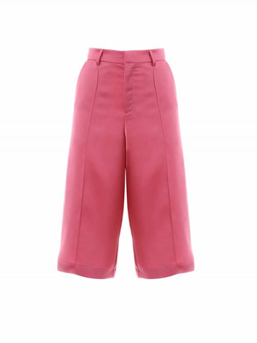 Παντελόνι Fuchsia Pants Cropped MILKWHITE