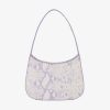 Τσάντα ώμου Lexi bag python lilac GLYNIT