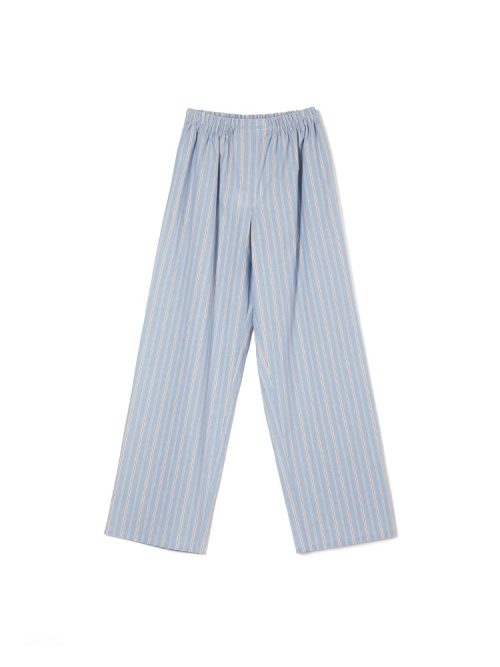 Pants baby blue stripes PF23-117 MILKWHITE