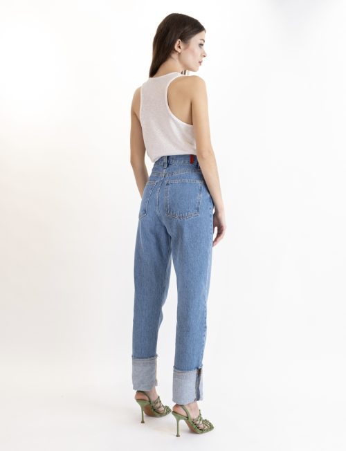 Alternative view of Gia Medium Cuffs SALT & PEPPER