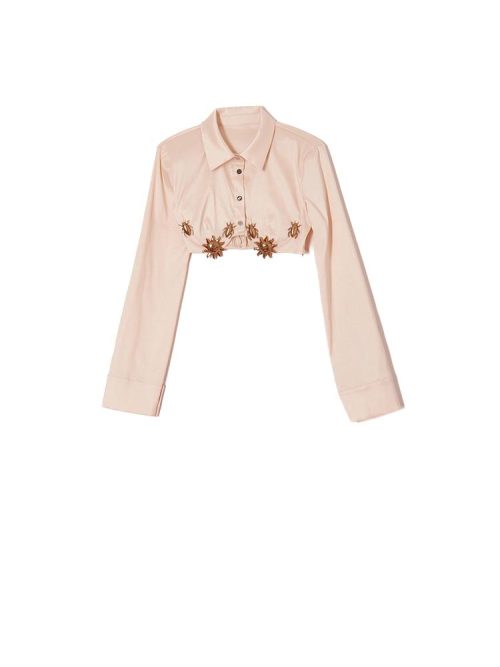 Shirt ivory TS24-218 MILKWHITE