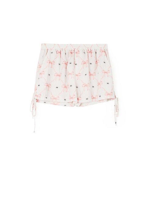 Shorts micro pink PS24-305 MILKWHITE