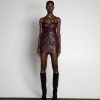 Novel mini dress bordeaux MALLORY