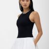 Ayana mini dress b/w MALLORY