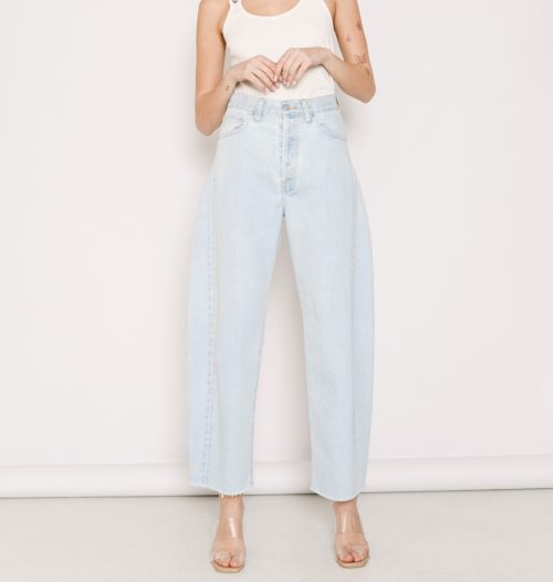 Gwen Bleached Cropped SALT & PEPPER