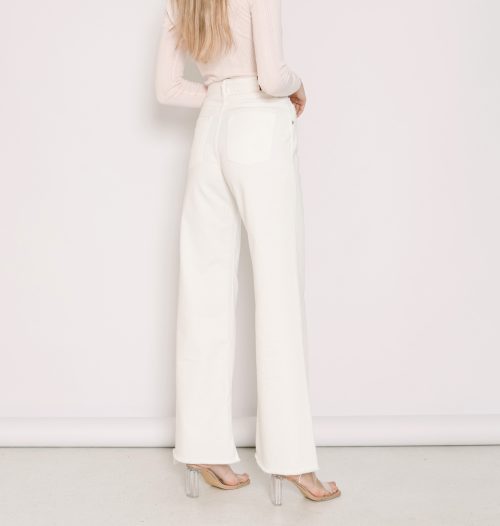 Alternative view of Marissa Off - White Cropped SALT & PEPPER