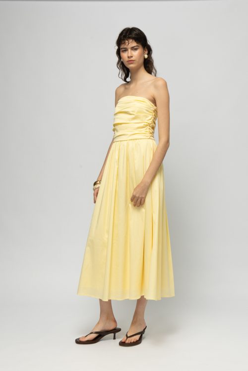 Alternative view of Mireya banana dress MALLORY