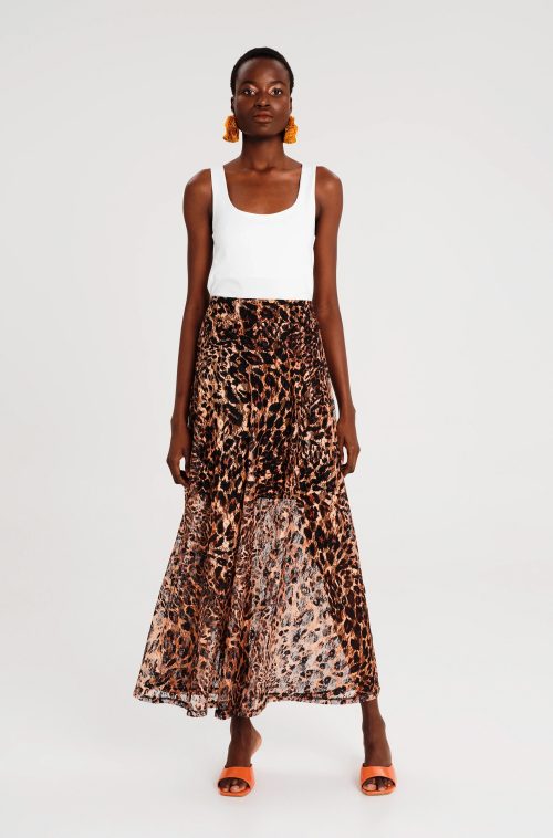 Pulse long skirt PEACE & CHAOS