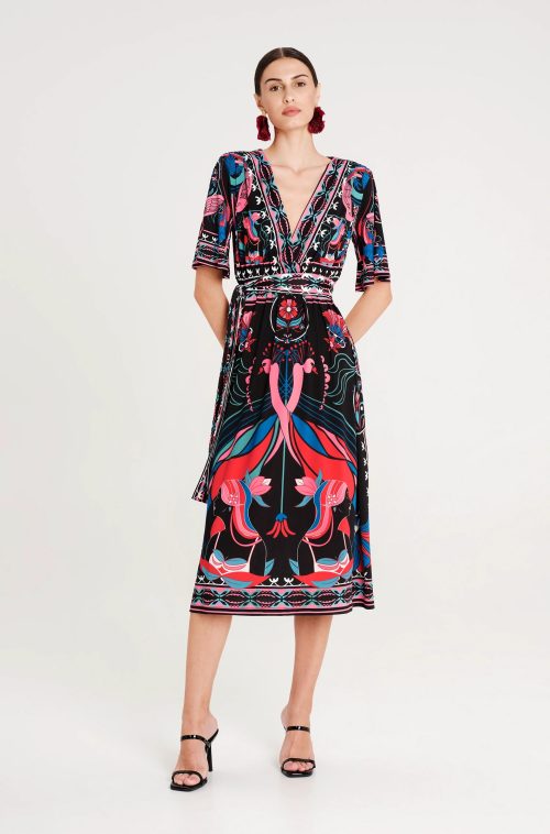 Cosmology dress PEACE & CHAOS