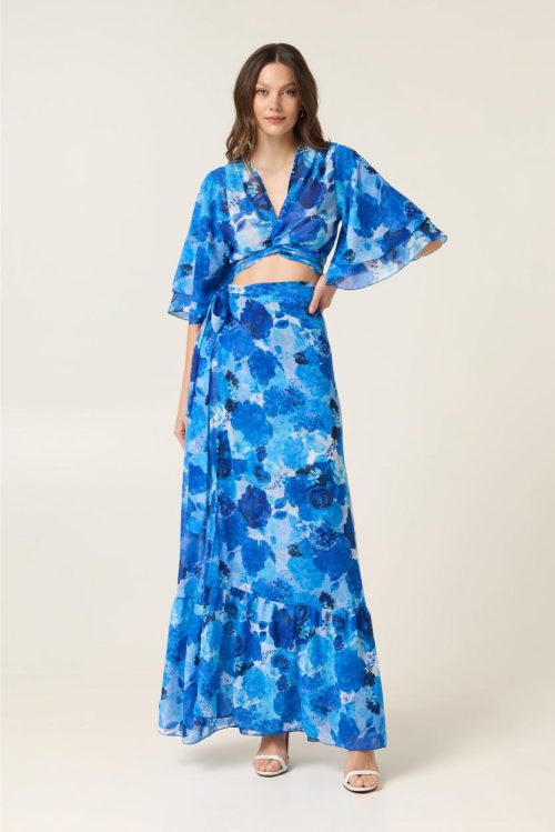 Oia maxi wrap skirt EVELEYA