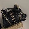 Emmalene black gold bag INDIVIDUAL ART LEATHER