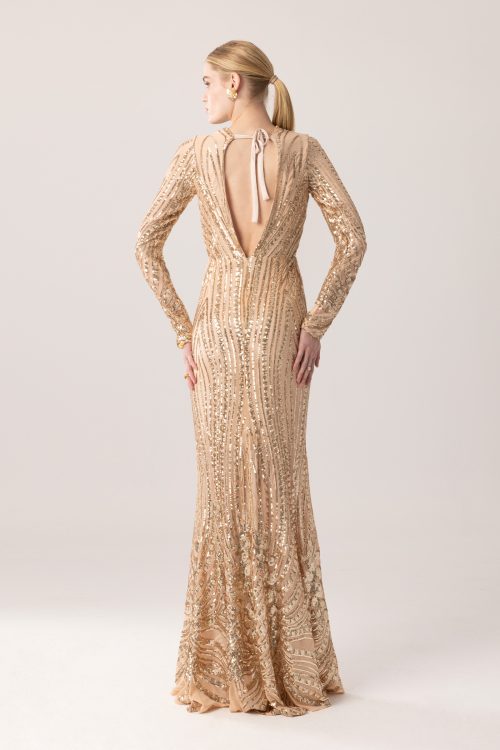 Alternative view of Helia dress MYA COLLECTION