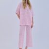 Pants knit hearts baby pink S6THTR0010 COMBOS