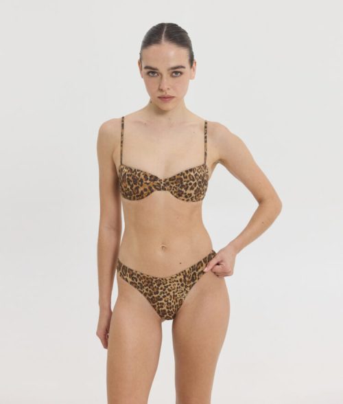 Alternative view of Alicia printed bikini animal SUNSET.GO