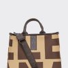 Crosstote mini ea logo caramela ELENA ATHANASIOU