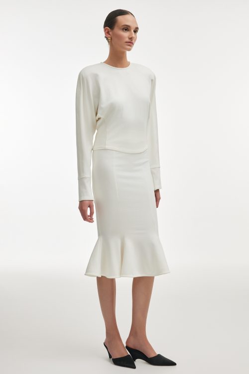 Fleur top white NADIA RAPTI