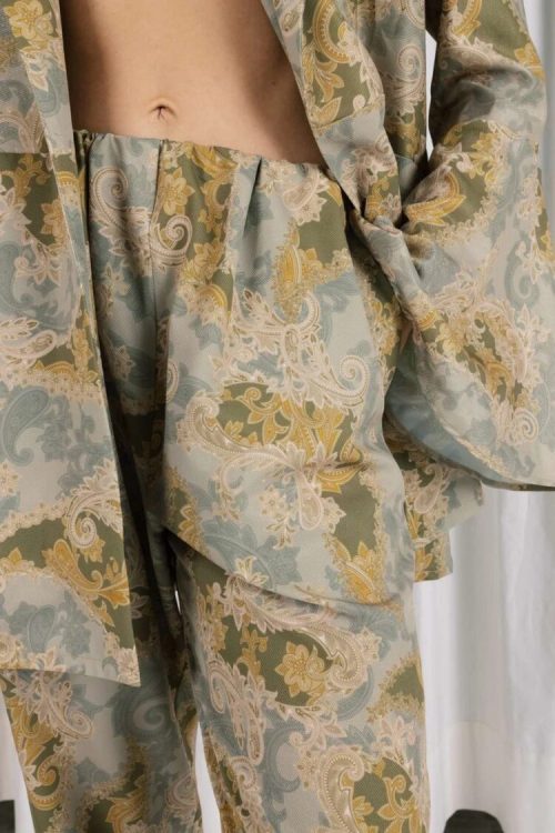 Alternative view of Hallie unisex pants ABSTRACTO