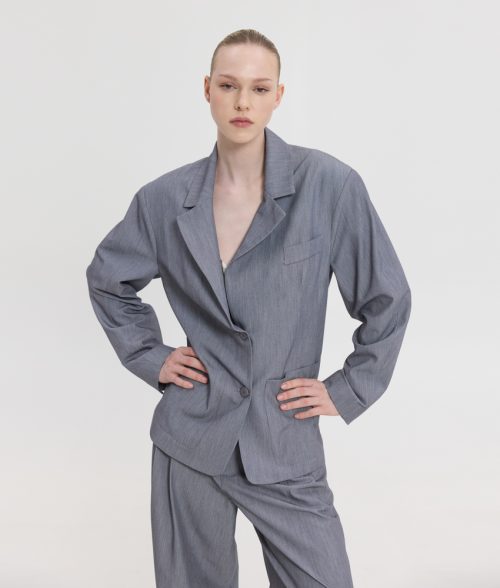 Lisa blazer grey SUNSET.GO