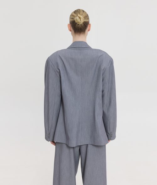 Alternative view of Lisa blazer grey SUNSET.GO