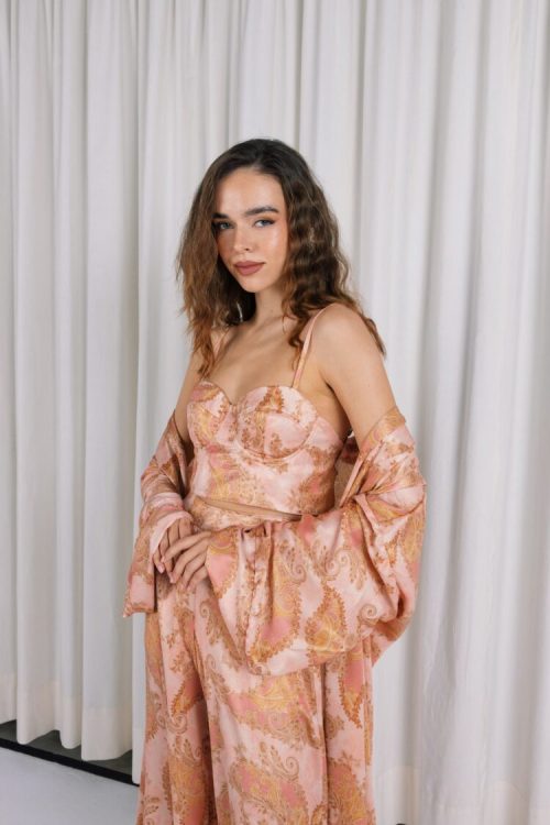 Alternative view of Sienna bustier ABSTRACTO