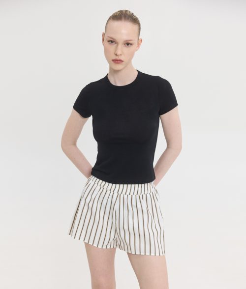 Violette t-shirt black SUNSET.GO