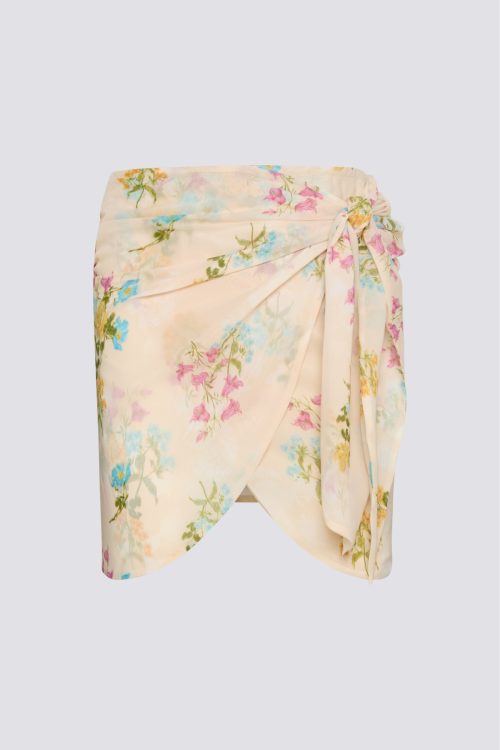 Butter blossom mini wrap skirt CIEL CONCEPT