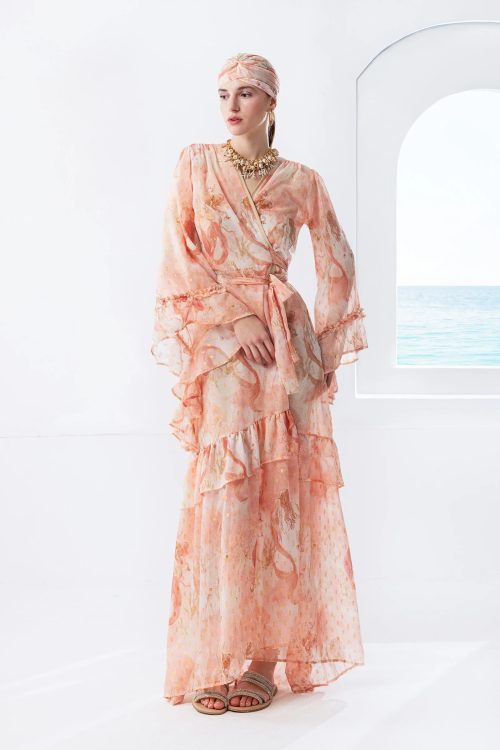 Nerissa pink kimono MYA COLLECTION