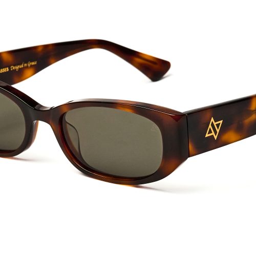 Alternative view of Noemie brown AV SUNGLASSES